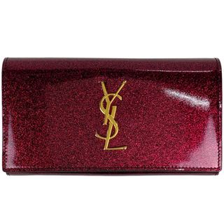 サンローラン(Saint Laurent)のイヴ・サンローラン ロゴ 長財布 レディース 【中古】(財布)