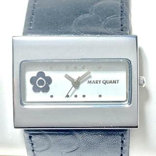 マリークワント(MARY QUANT)のMARY QUANT(マリクワ) 腕時計 - レディース 白(腕時計)