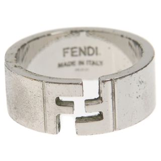 フェンディ(FENDI)のFENDI フェンディ FF MOTIF RING FF モチーフリング シルバー 21号(リング(指輪))