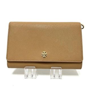 Tory Burch - TORY BURCH(トリーバーチ) 財布 - ベージュ×ゴールド チェーンウォレット レザー