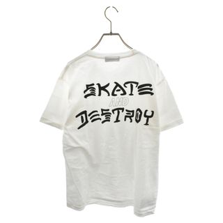 WIND AND SEA - WIND AND SEA ウィンダンシー × THRASHER スラッシャー ロゴプリント 半袖Tシャツ カットソー ホワイト