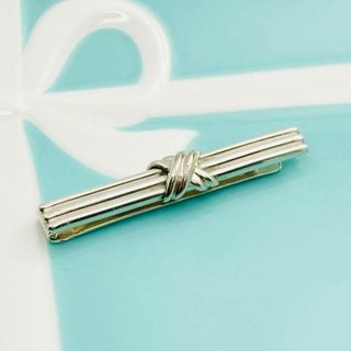 ティファニー(Tiffany & Co.)のTiffany ティファニー　シグネチャー　クロス　シルバー　ネクタイピン(ネクタイピン)