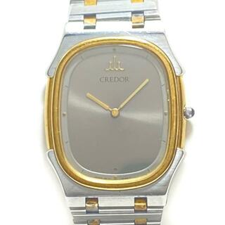 SEIKO CREDOR(セイコークレドール) 腕時計 9570-5170 レディース グレー(腕時計)