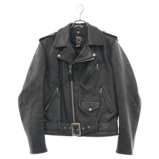 ショット(schott)のSCHOTT ショット 現行品復刻 7007 613US VINTAGE ONESTAR ヴィンテージ ワンスター レザーダブルライダースジャケット ブラック(ライダースジャケット)