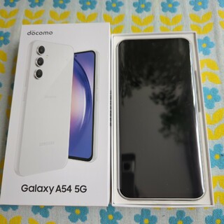 Galaxy A54 5G オーサム ホワイト　１２８ＧＢ　新品(スマートフォン本体)