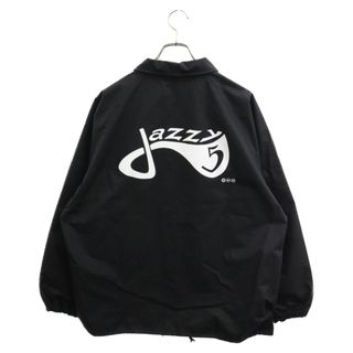 ユニフォームエクスペリメント(uniform experiment)のUNIFORM EXPERIMENT ユニフォームエクスペリメント 23SS × FRAGMENT JAZZY JAY JAZZY 5 COACH JACKET × フラグメント ジャジージェイ ジャジーファイブ コーチジャケット ブラック UE-230000(フライトジャケット)