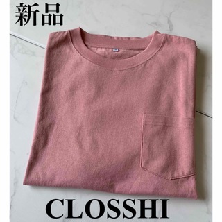 ☆新品CLOSSHI Tシャツ ピンク M☆(Tシャツ(半袖/袖なし))