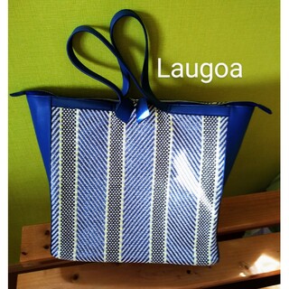 ラウゴア(Laugoa)の新品　ラウゴア Laugoa 青blue(トートバッグ)