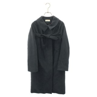 DRIES VAN NOTEN - DRIES VAN NOTEN ドリスヴァンノッテン ステンカラー ロングコート ネイビー レディース 1563-343-7110