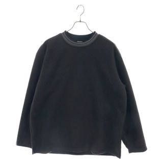 キャリー(CALEE)のCALEE キャリー Drop shoulder fleece L/S cutsew 22AW089 フリースクルーネックトレーナー(スウェット)