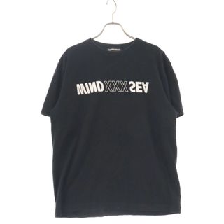 ゴッドセレクショントリプルエックス(GOD SELECTION XXX)のGOD SELECTION XXX ゴッドセレクショントリプルエックス ×WIND AND SEA Logo Tee ウィンダンシー ロゴ半袖Tシャツ ブラック(Tシャツ/カットソー(半袖/袖なし))