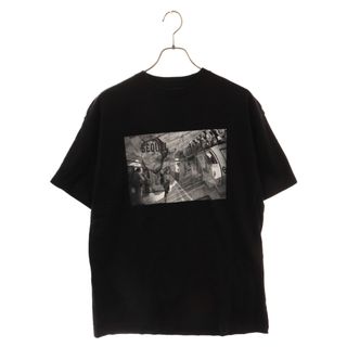 SEQUEL シークエル Shoot Tee ショット フロントプリント半袖Tシャツ ブラック(Tシャツ/カットソー(半袖/袖なし))