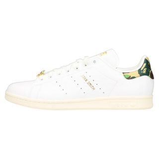 アディダス(adidas)のadidas アディダス × A BATHING APE STAN SMITH 30th Anniversary アベイシングエイプ スタンスミス ローカット スニーカー ホワイト US9.5/27.5cm IG1115(スニーカー)