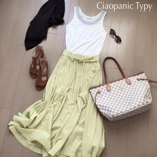 CIAOPANIC TYPY - 【美品】Ciaopanic Typy シルバー❤︎綺麗めタンクトップ スナイデル