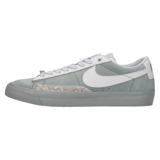 ナイキ(NIKE)のNIKE ナイキ ×FPAR ZOOM BLAZER LOW QS フォーティーパーセントアゲインストライツ ズーム ブレザー ローカットスニーカー グレー DN3754-001 27cm/US9(スニーカー)