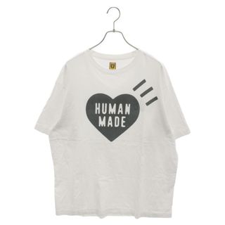 ヒューマンメイド(HUMAN MADE)のHUMAN MADE ヒューマンメイド DAILY S/S T-SHIRT ロゴ 半袖Tシャツ ホワイト(Tシャツ/カットソー(半袖/袖なし))