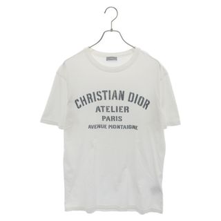 ディオール(Dior)のDIOR ディオール 21SS Atelier Logo Tee アトリエロゴ クルーネック半袖Tシャツ 043J615A0589 ホワイト(Tシャツ/カットソー(半袖/袖なし))