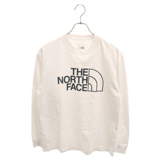 ザノースフェイス(THE NORTH FACE)のTHE NORTH FACE ザノースフェイス フロントロゴ Tシャツ 長袖カットソー ホワイト NT82336(Tシャツ/カットソー(七分/長袖))