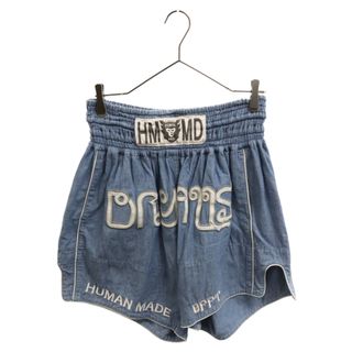 ヒューマンメイド(HUMAN MADE)のHUMAN MADE ヒューマンメイド Chambray Muay Thai Shorts ムエタイショーツ シャンブレーハーフパンツ ショートパンツ インディゴ(ショートパンツ)