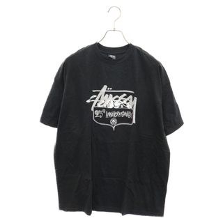 ステューシー(STUSSY)のSTUSSY ステューシー 00S DEADSTOCK 25th WORLD TRIBE 2005 Tee デッドストック ワールドツアー 25周年限定半袖Tシャツ ブラック(Tシャツ/カットソー(半袖/袖なし))