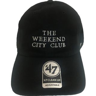 フォーティセブン(47 Brand)のTHE WEEKEND CITY CLUB ブラック　NEAT 値下げ不可　(キャップ)