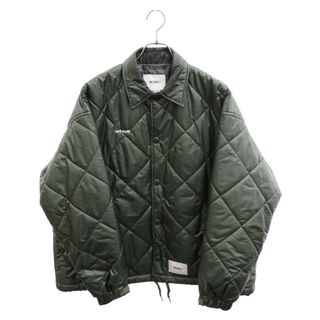 ダブルタップス(W)taps)のWTAPS ダブルタップス 22AW CHIEF 01 JACKET キルティング シェフ コーチ ジャケット カーキ 222TQDT-JKM05(フライトジャケット)