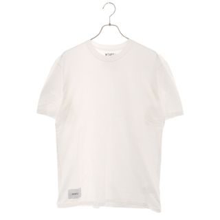 ダブルタップス(W)taps)のWTAPS ダブルタップス ×THE CONVENI Logo Patch Tee ザ コンビニ ロゴパッチ 無地半袖Tシャツ ホワイト(Tシャツ/カットソー(半袖/袖なし))