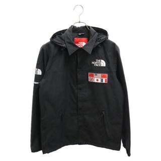 シュプリーム(Supreme)のSUPREME シュプリーム 14SS×THE NORTHFACE Expedition Coaches Jacket ザノースフェイス エクスペディション コーチ ジャケット ブラック NP01440(フライトジャケット)