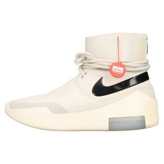 ナイキ(NIKE)のNIKE ナイキ ×FEAR OF GOD AIR1 SHOOT AROUND LIGHT BONE ×フィアオブゴッド エアシュートアラウンド ハイカットスニーカーグレー US9.5/27.5cm AT9915 -002(スニーカー)