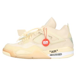 ナイキ(NIKE)のNIKE ナイキ ×Off-White WMNS AIR JORDAN 4 RETRO SP SAIL CV9388-100 オフホワイト ウィメンズ エアジョーダン4 セイル ハイカットスニーカー シューズ US11.5/28.5cm(スニーカー)