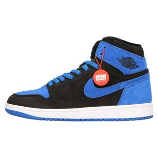 ナイキ(NIKE)のNIKE ナイキ AIR JORDAN 1 RETRO HIGH OG ROYAL REIMAGINED DZ5485-042ジョーダン 1 レトロハイ OG ハイカットスニーカー ブルー/ブラック US9/27cm(スニーカー)