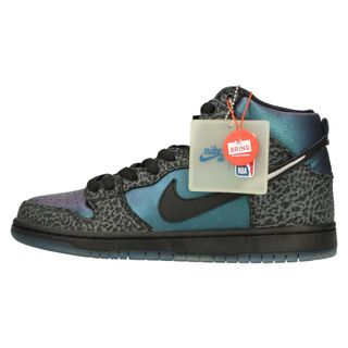 ナイキ(NIKE)のNIKE SB ナイキエスビー ×Black Sheep DUNK HIGH Black Hornet BQ6827-001 ブラックシープ ダンク ブラックホーネット ハイカットスニーカー ブラック US9/27.0cm(スニーカー)