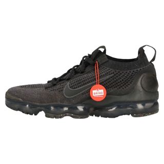 アディダス(adidas)のadidas アディダス AIR VAPORMAX 2021 FLYKNIT エア ヴェイパーマックス フライニット ローカットスニーカー ブラック US910/28cm DH4084-001(スニーカー)