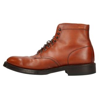 オールデン(Alden)のAlden オールデン 4576 Calfskin Plain Toe Boot カーフスキン プレーントゥブーツ ブラウン(ドレス/ビジネス)