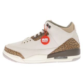 ナイキ(NIKE)のNIKE ナイキ AIR JORDAN 3 RETRO エア ジョーダン3 レトロ ハイカットスニーカー ブラウン US9.5/27.5cm CT8532-102(スニーカー)