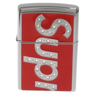 シュプリーム(Supreme)のSUPREME シュプリーム 20AW Swarovski Zippo Lighter スワロフスキー ジッポー ライター レッド(その他)