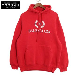 バレンシアガ(Balenciaga)のバレンシアガ ﾚｯﾄﾞ 541690 裏起毛 ﾛｺﾞﾌﾟﾘﾝﾄ ﾊﾟｰｶｰ XS(その他)