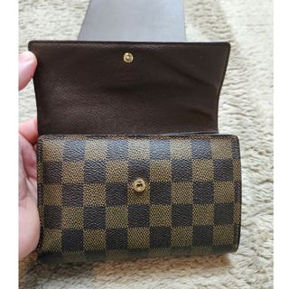 ルイヴィトン(LOUIS VUITTON)のLouis Vuitton ルイヴィトン ダミエポルトフォイユ三つ折り財布(財布)