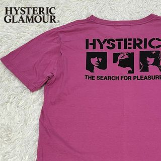 ヒステリックグラマー(HYSTERIC GLAMOUR)のヒステリックグラマー　ヒスガール　ロゴ　ピンク　Tシャツ(Tシャツ(半袖/袖なし))