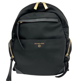 マイケルコース(Michael Kors)のMICHAEL KORS マイケルコース バッグ リュック 30S0G1RB7C ブラック ナイロン プレスコット バックパック 【極美品】 52405K382(リュック/バックパック)