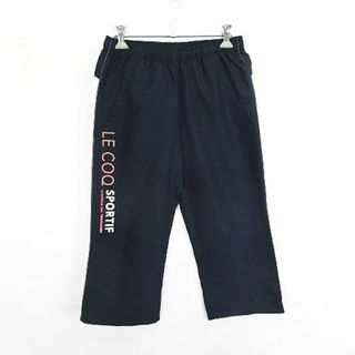 ルコックスポルティフ(le coq sportif)のルコックスポルティフ パンツ クロップド カプリ S ネイビー スポーツウェア(その他)