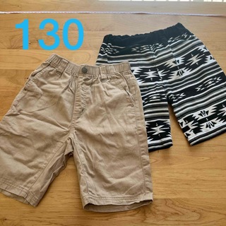 【お買い得】半ズボンセット 130 男の子 パンツ(パンツ/スパッツ)