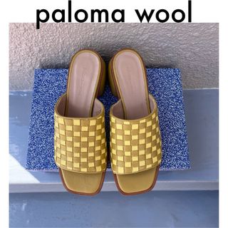 新品【paloma wool】パロマウール サンダル メッシュ 太ヒール(サンダル)