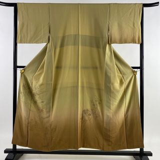 訪問着 身丈154.5cm 裄丈65cm 正絹 秀品 【中古】(着物)