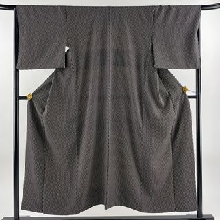 小紋 身丈152cm 裄丈66.5cm 正絹 美品 秀品 【中古】(着物)