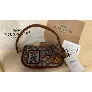 コーチ(COACH)の【新品】　コーチ×ディズニー　コラボ　シグネチャー　バッグ(ハンドバッグ)