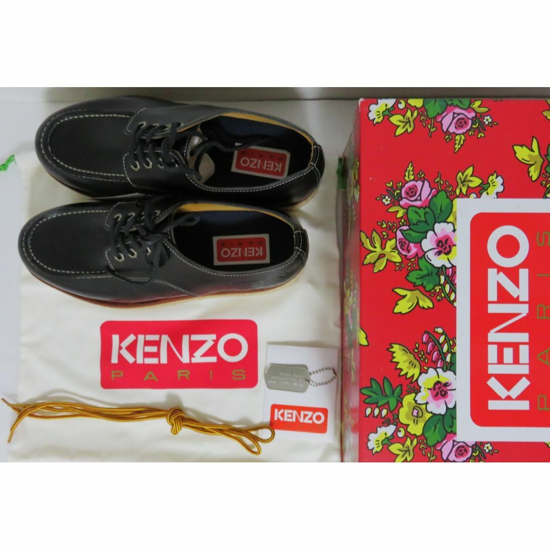 定価10万 KENZO Yama Derbies 41 ブラック NIGO 定価10万 KENZO Yama Derbies 41 ブラック NIGO