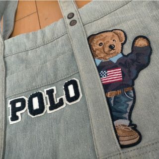 POLO RALPH LAUREN - ポロラルフローレン トートバッグ ポロベア 熊 ②