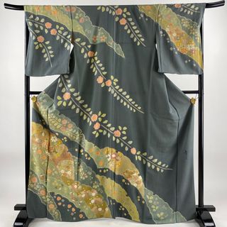 訪問着 身丈167.5cm 裄丈68cm 正絹 美品 逸品 【中古】(着物)