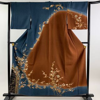 訪問着 身丈157cm 裄丈64cm 正絹 秀品 【中古】(着物)